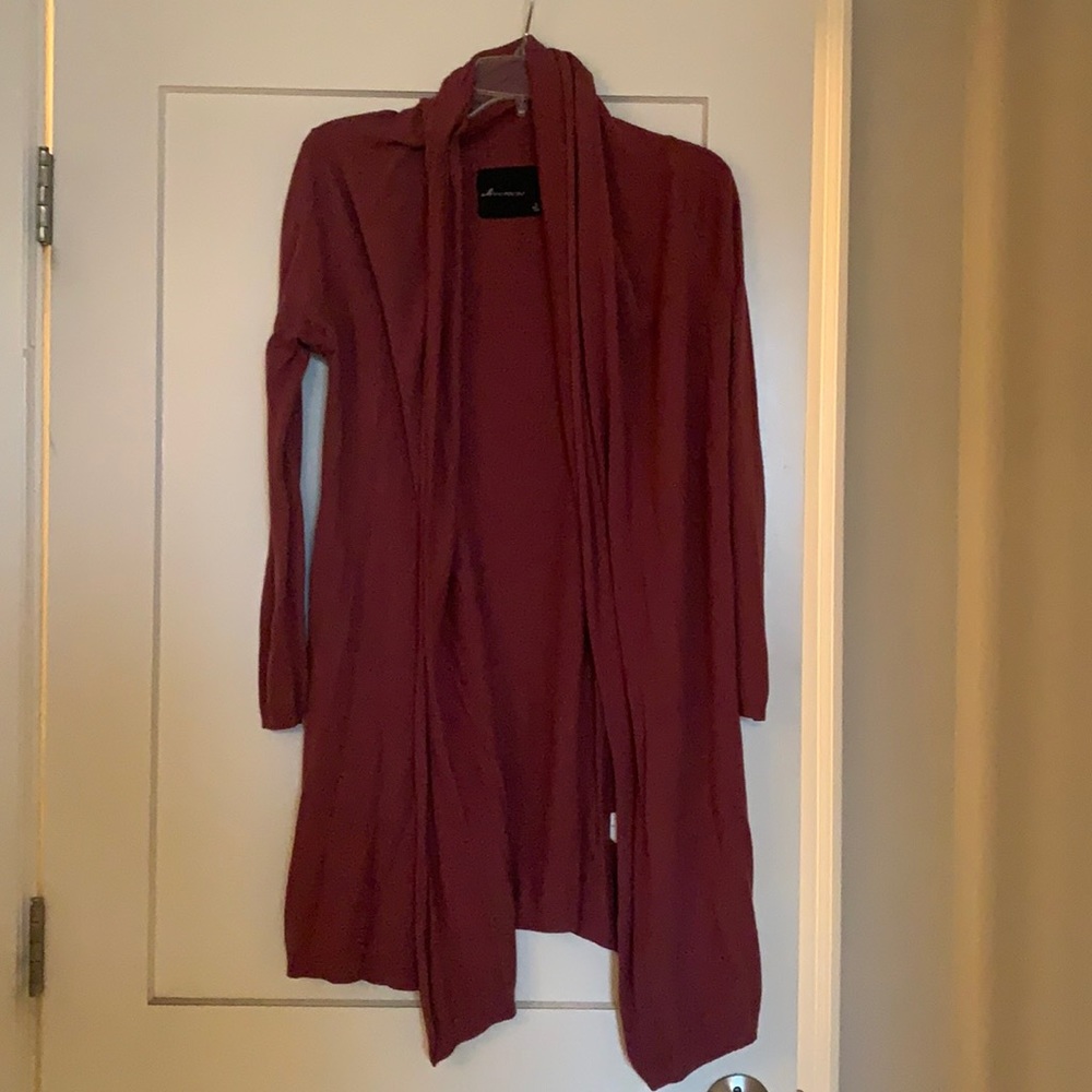 Rust cardigan
